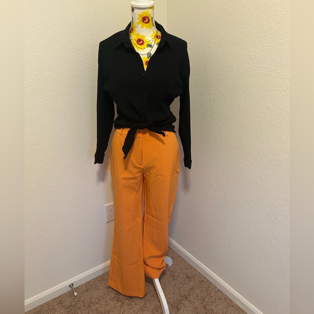 Worthington Women’s Bright Orange Trousers – Size 2P